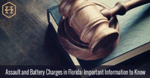 Assault and Battery Charges in Florida