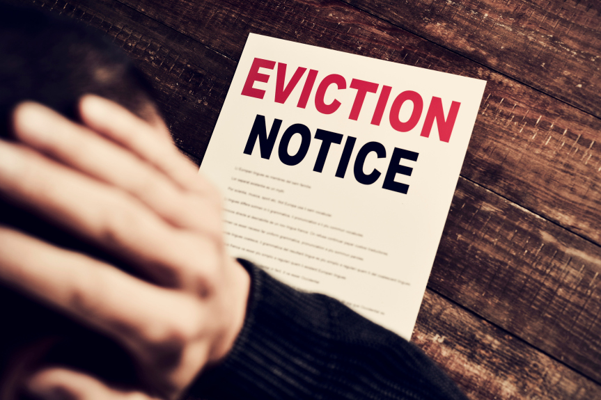 Evicting a tenant for non-payment of rent  in Florida.