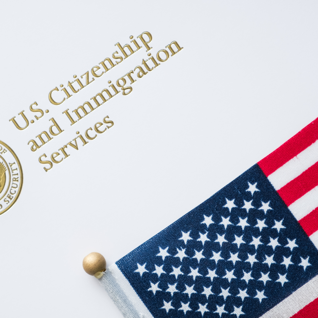 US Citizenship and Immigration Services letterhead